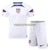 Original Trikotsatz USA Heimtrikot WM 2022 Für Kinder